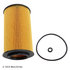 041-8192 by BECK ARNLEY - OIL FILTER