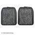 042-2067 by BECK ARNLEY - CABIN AIR FILTER PAIR