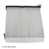 042-2111 by BECK ARNLEY - CABIN AIR FILTER