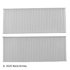 042-2128 by BECK ARNLEY - CABIN AIR FILTER PAIR