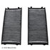 042-2167 by BECK ARNLEY - CABIN AIR FILTER PAIR