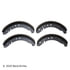 081-1596 by BECK ARNLEY - NEW BRAKE SHOES
