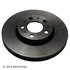 083-2813 by BECK ARNLEY - PREMIUM BRAKE DISC