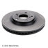 083-2820 by BECK ARNLEY - PREMIUM BRAKE DISC