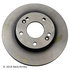 083-3407 by BECK ARNLEY - PREMIUM BRAKE DISC