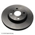 083-3580 by BECK ARNLEY - PREMIUM BRAKE DISC