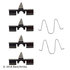 084-1349 by BECK ARNLEY - DISC BRAKE HRDWR KIT