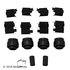 084-1651 by BECK ARNLEY - DISC BRAKE HRDWR KIT