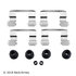 084-1790 by BECK ARNLEY - DISC BRAKE HRDWR KIT