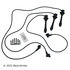 175-6153 by BECK ARNLEY - PREMIUM IGNITION WIRE SET