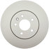 18A81048AC by ACDELCO - Disc Brake Rotor - Front, Coated, Plain, Conventional, Cast Iron
