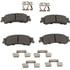 ACDelco 14D792CHF1 Disc Brake Pad Set PAD SET RR DISC BRK