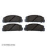 085-0167 by BECK ARNLEY - PREMIUM ASM BRAKE PADS