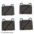 085-0258 by BECK ARNLEY - PREMIUM ASM BRAKE PADS