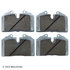 085-1298 by BECK ARNLEY - PREMIUM ASM BRAKE PADS