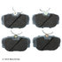 085-1346 by BECK ARNLEY - PREMIUM ASM BRAKE PADS
