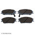 085-1337 by BECK ARNLEY - PREMIUM ASM BRAKE PADS