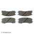 085-1341 by BECK ARNLEY - PREMIUM ASM BRAKE PADS