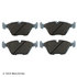 085-1380 by BECK ARNLEY - PREMIUM ASM BRAKE PADS