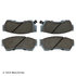 085-1397 by BECK ARNLEY - PREMIUM ASM BRAKE PADS