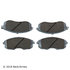 085-1370 by BECK ARNLEY - PREMIUM ASM BRAKE PADS