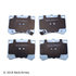 085-1396 by BECK ARNLEY - PREMIUM ASM BRAKE PADS