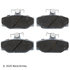 085-1413 by BECK ARNLEY - PREMIUM ASM BRAKE PADS