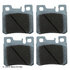 085-1414 by BECK ARNLEY - PREMIUM ASM BRAKE PADS