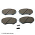 085-1458 by BECK ARNLEY - PREMIUM ASM BRAKE PADS