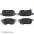 085-1431 by BECK ARNLEY - PREMIUM ASM BRAKE PADS