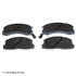 085-1434 by BECK ARNLEY - PREMIUM ASM BRAKE PADS