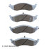 085-1472 by BECK ARNLEY - PREMIUM ASM BRAKE PADS