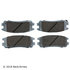 085-1473 by BECK ARNLEY - PREMIUM ASM BRAKE PADS