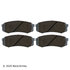 085-1502 by BECK ARNLEY - PREMIUM ASM BRAKE PADS