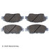 085-1482 by BECK ARNLEY - PREMIUM ASM BRAKE PADS