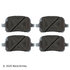 085-1538 by BECK ARNLEY - PREMIUM ASM BRAKE PADS