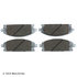 085-1546 by BECK ARNLEY - PREMIUM ASM BRAKE PADS