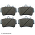 085-1545 by BECK ARNLEY - PREMIUM ASM BRAKE PADS