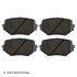 085-1547 by BECK ARNLEY - PREMIUM ASM BRAKE PADS