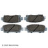 085-1534 by BECK ARNLEY - PREMIUM ASM BRAKE PADS