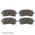 085-1554 by BECK ARNLEY - PREMIUM ASM BRAKE PADS