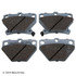 085-1636 by BECK ARNLEY - PREMIUM ASM BRAKE PADS