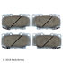 085-1641 by BECK ARNLEY - PREMIUM ASM BRAKE PADS