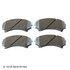 085-1654 by BECK ARNLEY - PREMIUM ASM BRAKE PADS