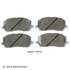 085-1658 by BECK ARNLEY - PREMIUM ASM BRAKE PADS