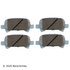 085-1647 by BECK ARNLEY - PREMIUM ASM BRAKE PADS