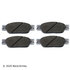 085-1671 by BECK ARNLEY - PREMIUM ASM BRAKE PADS