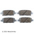 085-1687 by BECK ARNLEY - PREMIUM ASM BRAKE PADS