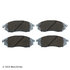 085-1689 by BECK ARNLEY - PREMIUM ASM BRAKE PADS