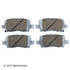 085-1677 by BECK ARNLEY - PREMIUM ASM BRAKE PADS